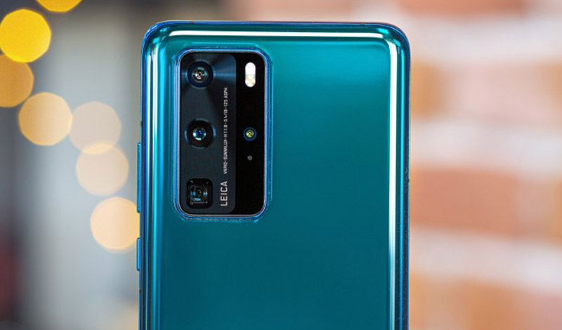 Cụm camera của P40 Pro cho phép chụp ảnh xóa phông tốt hơn